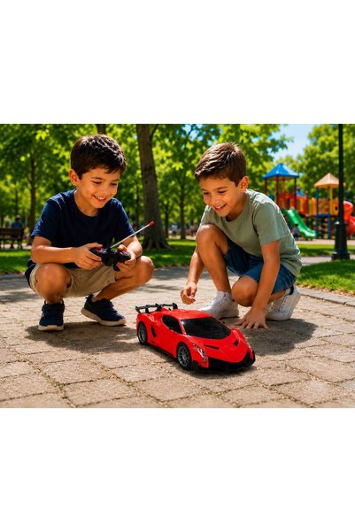 Arlina Home Kids Red Sports Car with Remote Control