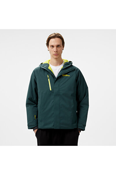 Jack Wolfskin Texapore Fiber Insulated Erkek Yeşil Mont