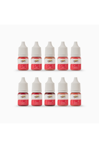HANAFY Klasik Dudak Kalıcı Makyaj Pigment Seti - 5ml