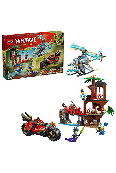 LEGO Μάχη στο δεντρόσπιτο με οχήματα νίντζα