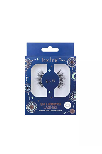 TECHNIC Gene False 3/4 Length Lashes No. 12 cu Adeziv Inclus – Volum și Efect...