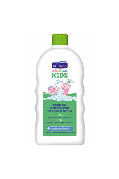 Septona ΣΑΜΠΟΥΑΝ+ΑΦΡ/ΤΡΟ KIDS 750ml - (ΓΙΑ ΑΓΟΡΙΑ ΚΑΙ ΚΟΡΙΤΣΙΑ)