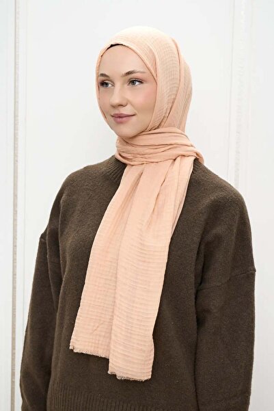 Deserto Fashion Müslin Şal Düz Renk