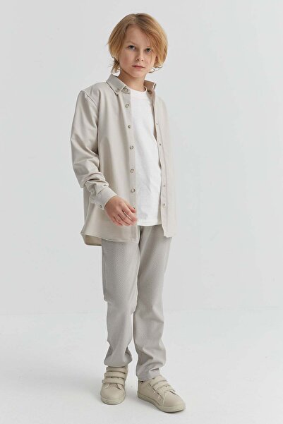 PAULMARK Boy's Jogger Pants with Waist Lasikli
