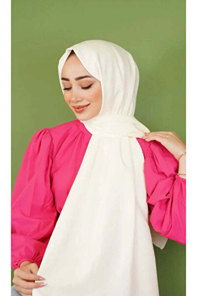 müqofficial Cotton Jazz Shawl - Cream