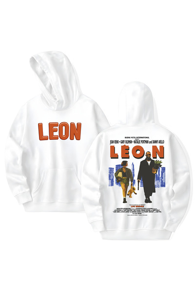 STİL-X Leon the Proffesional Printed Cotton Long Sleeve 3 Thread Hooded Sweat...
