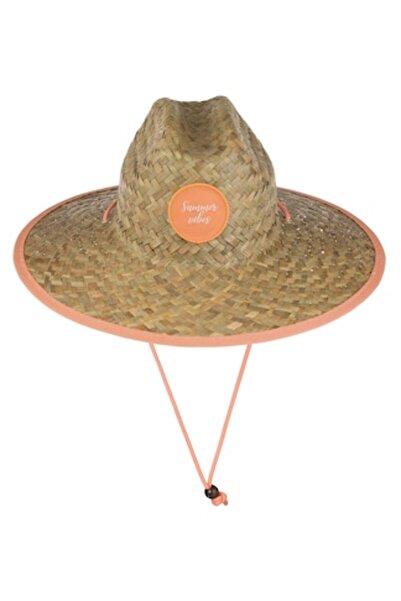 ivokid Pălărie colorată cu bordură coral și aplicație  "Summer Vibes " pentru...