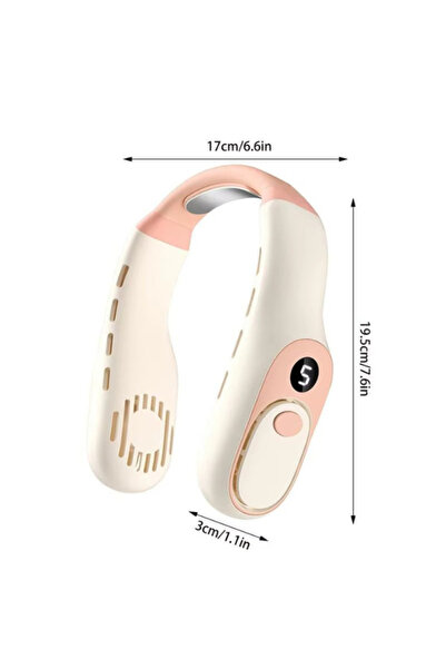 OEM Ventilator Portabil De Gat Fara Palete, Afisaj Digital, 5 Viteze, Acumula...