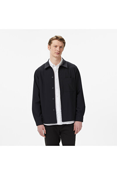Nautica Erkek Siyah Regular Fit Gömlek