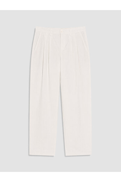 LC Waikiki Trousers - Ecru - Not specified