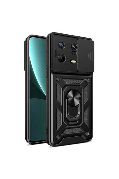 Techsuit Case for Xiaomi 13 Pro, CamShield Series, blue - black