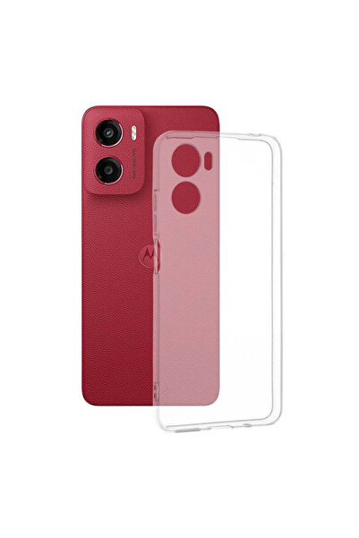 Techsuit Husă pentru Motorola Moto G05, din silicon transparent, transparentă...