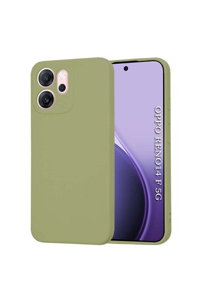 Techsuit Husă pentru OPPO Reno14 FS 5G, SoftFlex, verde - verde