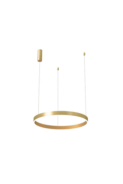 ٍSiera Light Golden Ring Light Chandelier – Luxurious Modern LED Lighting wit...