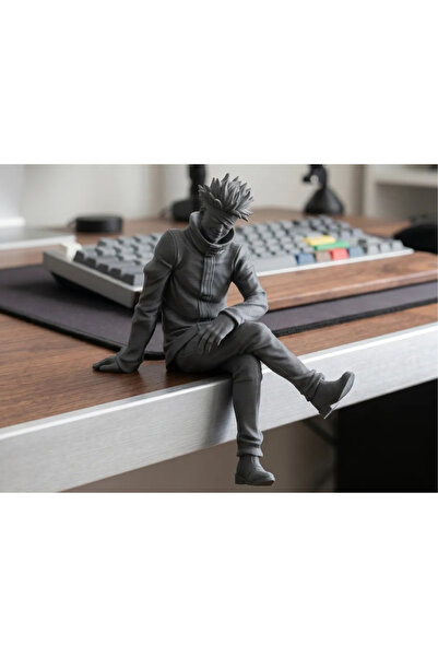MRCONLİNE3DBASKI Jujutsu Kaisen Satoru Gojo Gözü Bağlı Figür - 3D Yazıcı Bask...