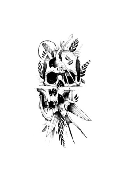 FlashTattoosRomania Tatuaj Temporar, Tatuaje Flash România, Când Moartea Întâ...