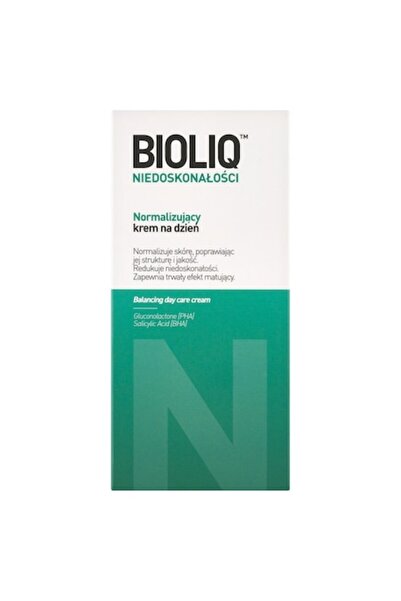 Bioliq Cremă de față normalizantă, 30 ml, efect matifiant, fără parabeni