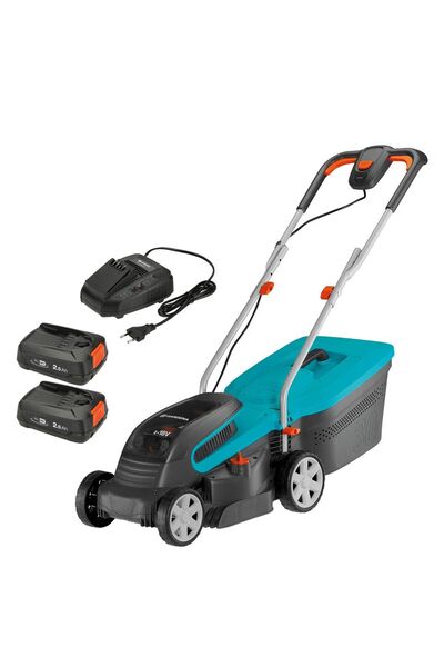 Gardena 14621-20 Χλοοκοπτική Μηχανή Μπαταρίας Σετ PowerMax 32/36V P4A