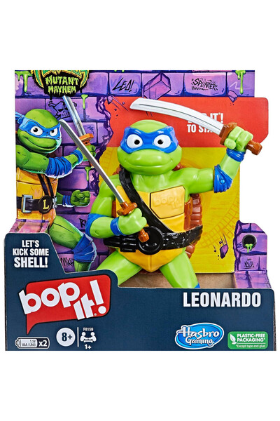 Hasbro Jocul Bop It Testoasele Ninja Leonardo