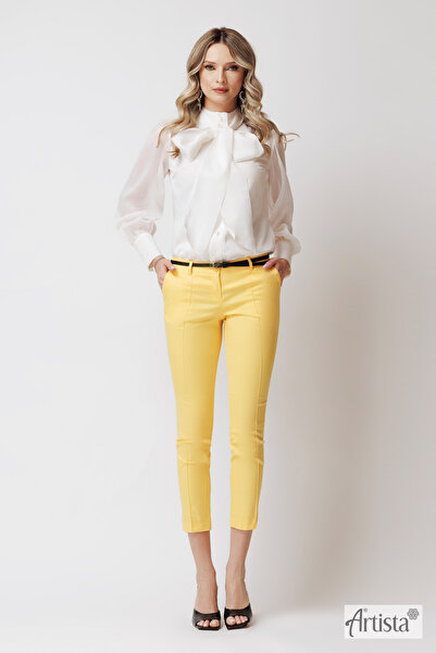Artista Pantaloni damă eleganți 7/8 – croială slim