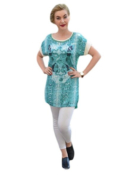 OEM Tricou shic, imprimeu animal-print