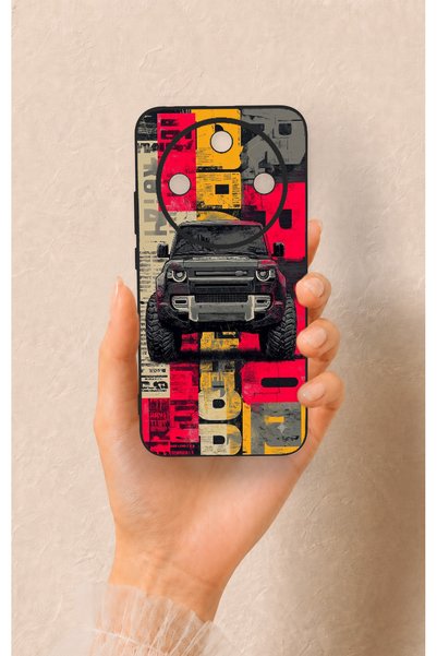 Vip Case Honor Magic 8 Lite Compatible Defender Truck Pattern Silicone Case