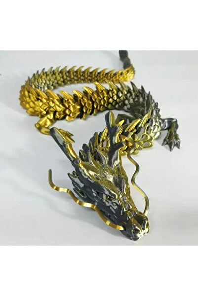 Choice1 Bandai 90cm Gold 90cm 3D Printed Chinese Loong Figurine – Articulated...
