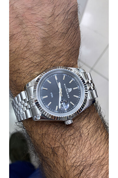 Navimarine Kasa&Kordon Full Steel Calendar Jubilee Strap Steel Wristwatch