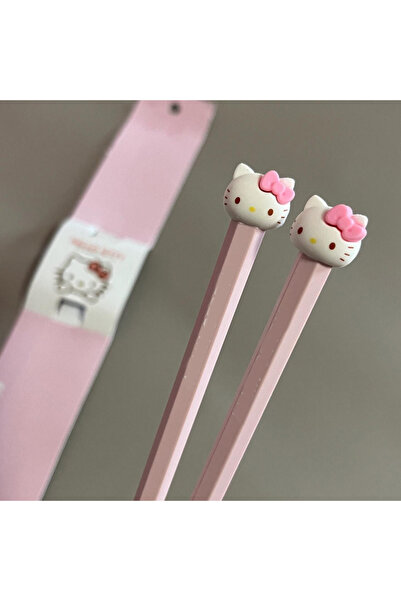 Choice3 عيدان طعام من سبيكة معدنية بتصميم أنمي (Hello Kitty، Melody، Cinnamor...