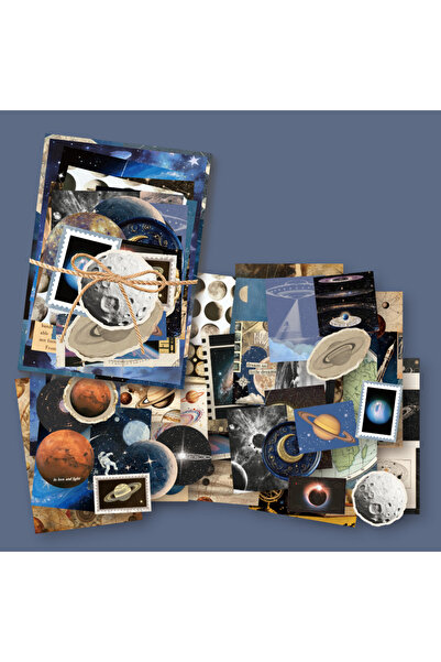 Choice 1 100 sheet Creative Scrapbook Vintage Materials Paper Combo Kit DIY J...