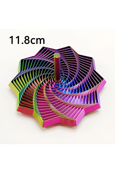 Choice7 Colorful 11.8cm 3D Printing Expanded Sensory Fidget Star Model Visual...