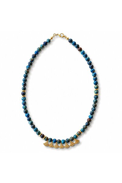 B Design jewelry Zemheri Afrika Turkuazı Kolye