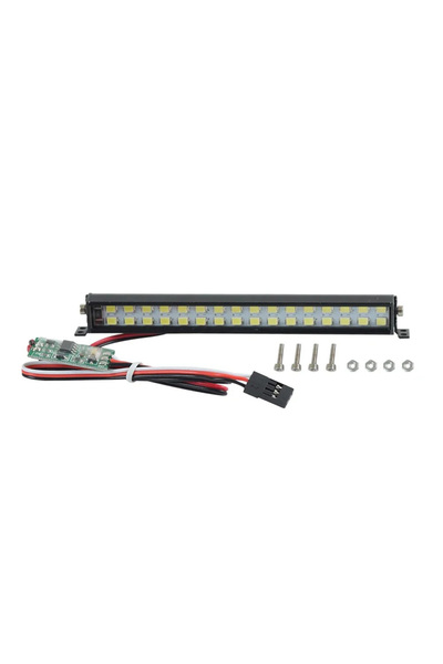 Choice4 32 LED 102mm RC Car Super Bright LED Light Bar Roof Lamp CH3 Control ...