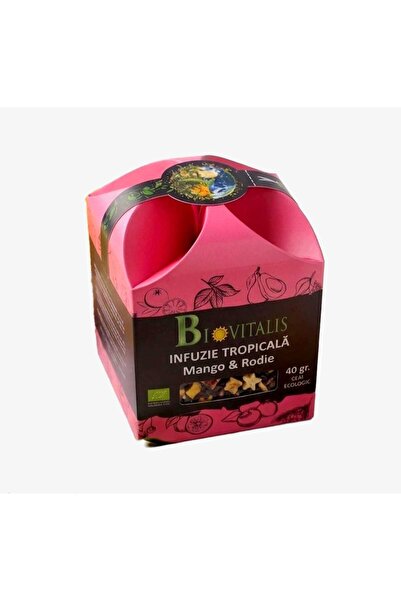 Biovitalis Ceai Infuzie Tropicala 40gr BIO