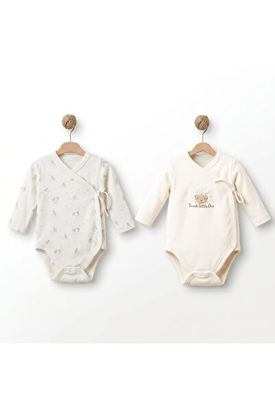BabyCosy Organic Wear 100% Organic Cotton 2-Piece Double Breasted Long Sleeve...