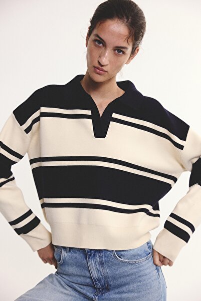 H&M Oversize Polo Üst