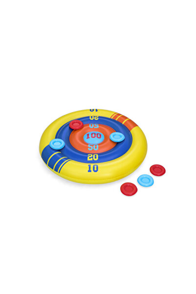 BESTWAY Inflatable shield with frisbee 140 cm 52566 for playing in the pool, ...