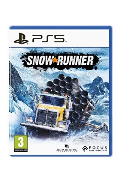 Focus SnowRunner Adventure Game for PS5 KSA VERSION