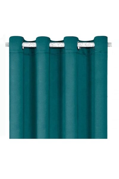 SyaMAG Perdea decorativă tip petrol, fixată cu inele incluse, Syamag, 140x260 cm