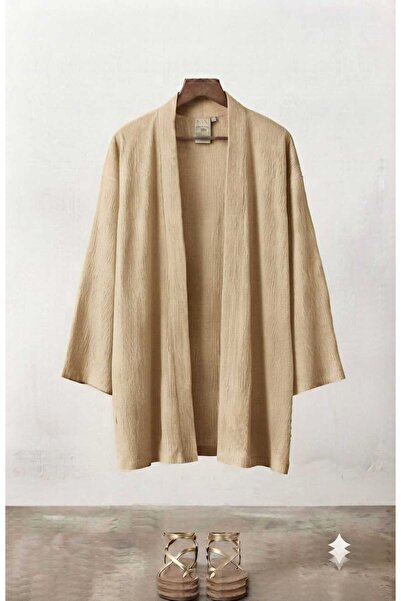 Jack & Noah Kimono Wrap-Around Top Sleeve Length Suitable for Tesettüre (45cm...