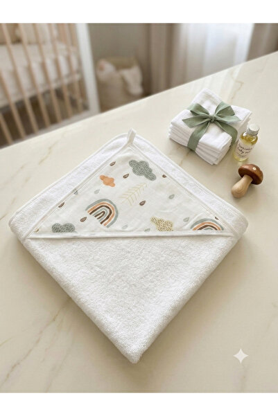 Findlay Baby Baby Swaddle Bath Towel Oekotex Certified 100% Cotton