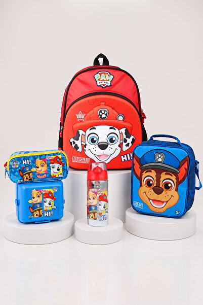 PAW PATROL حقيبة مارشال الصغيرة الحجم 35 سم المرخصة من شركة x Dekomus، حقيبة ...