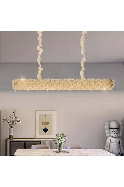 OEM Candelabru Cristal, cu Telecomanda, PRAGA Imperio, 35W, 96cm, Lumina Rece...