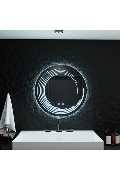 OEM Oglinda LED Rotunda 70cm Lira Verita Touch Sistem Dezaburire Dimabila