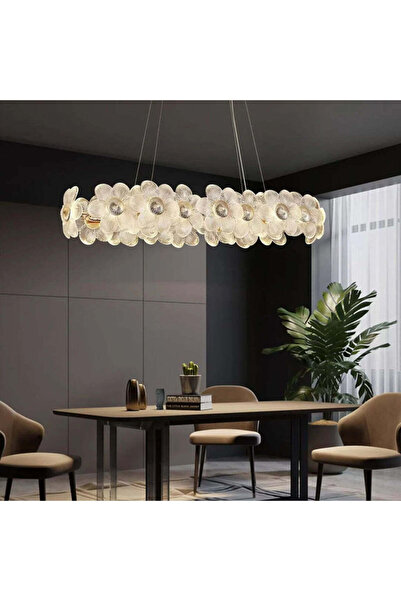OEM Cadenza Allegro Crystal Chandelier, 80W, Ζεστό/Ουδέτερο/Δροσερό φως, Ρυθμ...