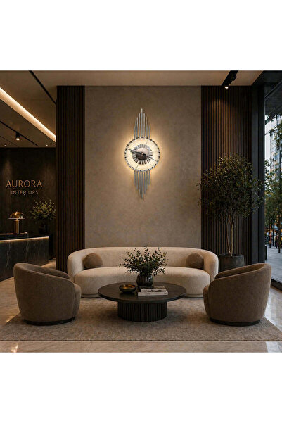 OEM Aplica LED Decorativa HARMONY 65x25cm Lumina Rece/Neutra/Calda Crom