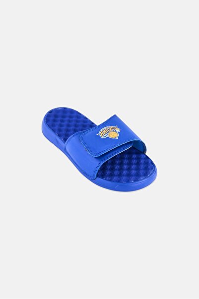 iSlide Kids Boy New York Knicks Primary Logo Slip On Slides, Blue