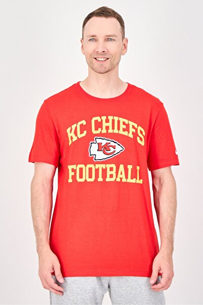 Nike x NFL Men Sportswear Fit Short Sleeve Kansas City Chiefs Baseball T-Shir...