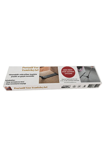 nnevora Portatif Toz Temizleyici Mop Başlığı ve Yıkanabilir Mikrofiber Bez – ...