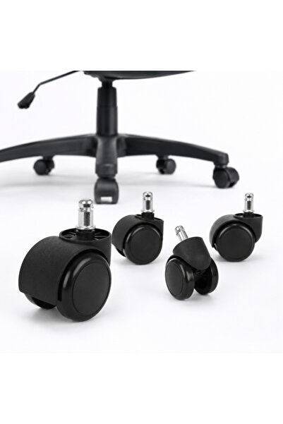 varioshop Σετ 5 τεμαχίων VarioShop ®   Ρόδες καρέκλας γραφείου, για καρέκλες ...
